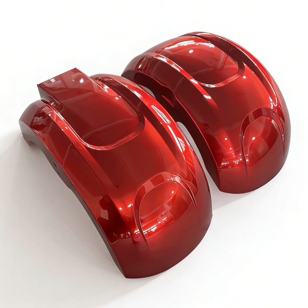 Spare parts front and back fenders for electric scooters