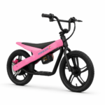 ET01- Bicicleta Elétrica Infantil 16″, 24V 300W, 3 Velocidades, Freio a Disco, IP54 (Rosa)