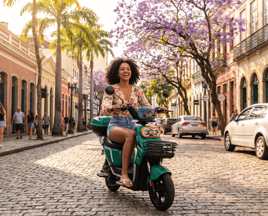 Z4 -Bicicleta Elétrica 1000W Veículo de Mobilidade
