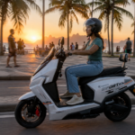 Y4-Scooter Elétrica 60V 24Ah（Prata）