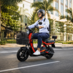 Z8‑ Scooter Elétrica 650W, Painel NFC, 3 Velocidades
