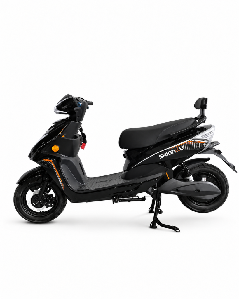 Y5 Scooter Elétrica 60V 24Ah（Preto Brilhante）