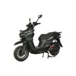 Y3‑Scooter Elétrica, Freio a Disco Duplo, Amortecedor Ajustável（Preto Fosco）