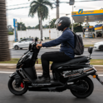 Y4-Scooter Elétrica 60V 24Ah（Prata）