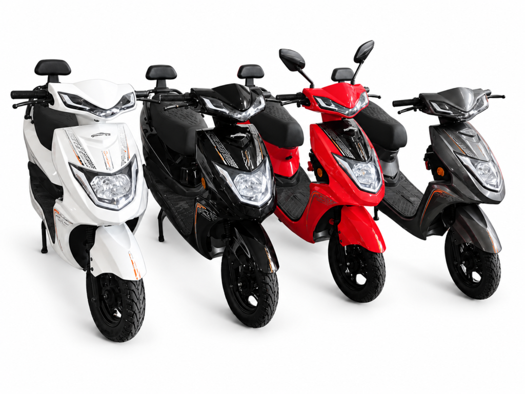 Y5 Scooter Elétrica 60V 24Ah（Branco Brilhante）