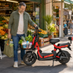 Z8‑ Scooter Elétrica 650W, Painel NFC, 3 Velocidades