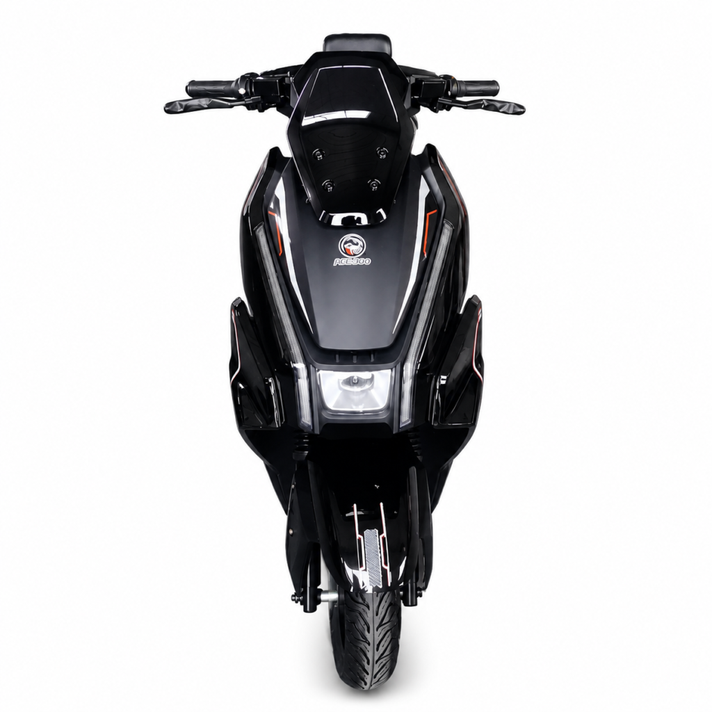 Y4-Scooter Elétrica 60V 24Ah (Preto )