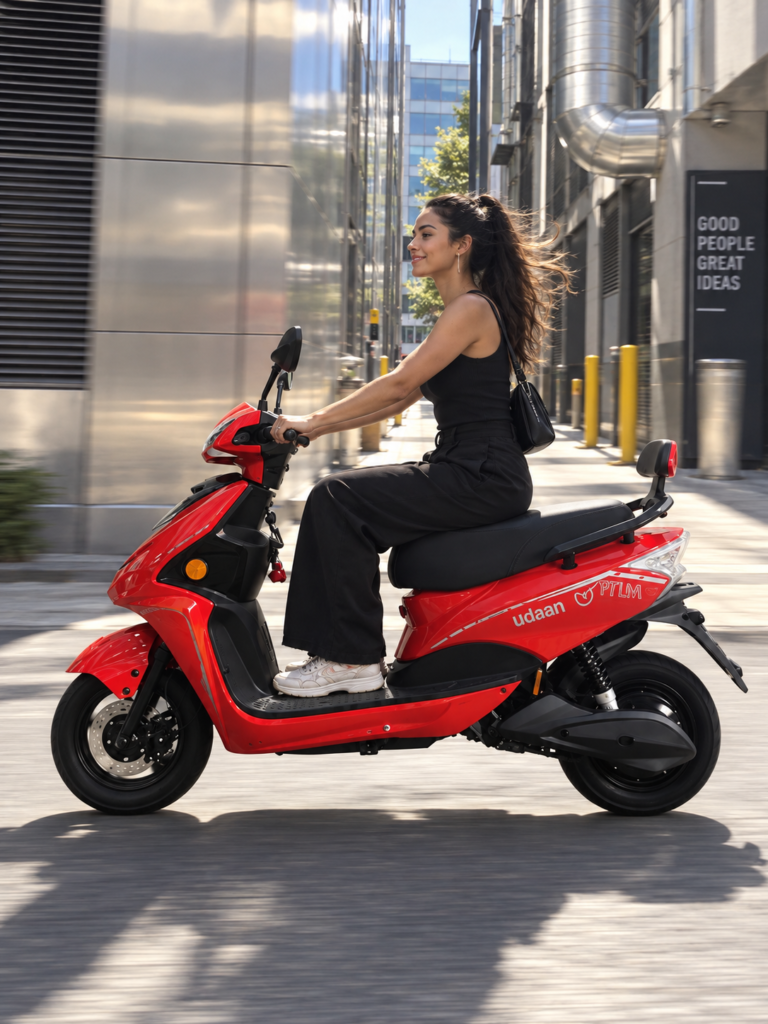 Y5 Scooter Elétrica 60V 24Ah（Preto Brilhante）