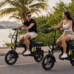 A10-Bicicleta Elétrica Dobrável