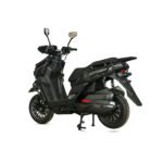 Y3‑Scooter Elétrica, Freio a Disco Duplo, Amortecedor Ajustável（Preto Fosco）