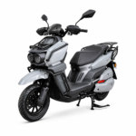 Y3‑Scooter Elétrica, Freio a Disco Duplo, Amortecedor Ajustável（Cinza Claro）
