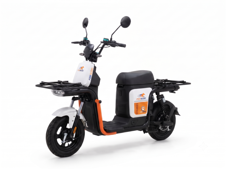 Z7‑ Scooter Elétrica Comercial 1000W, 60V 24Ah, Bagageiros