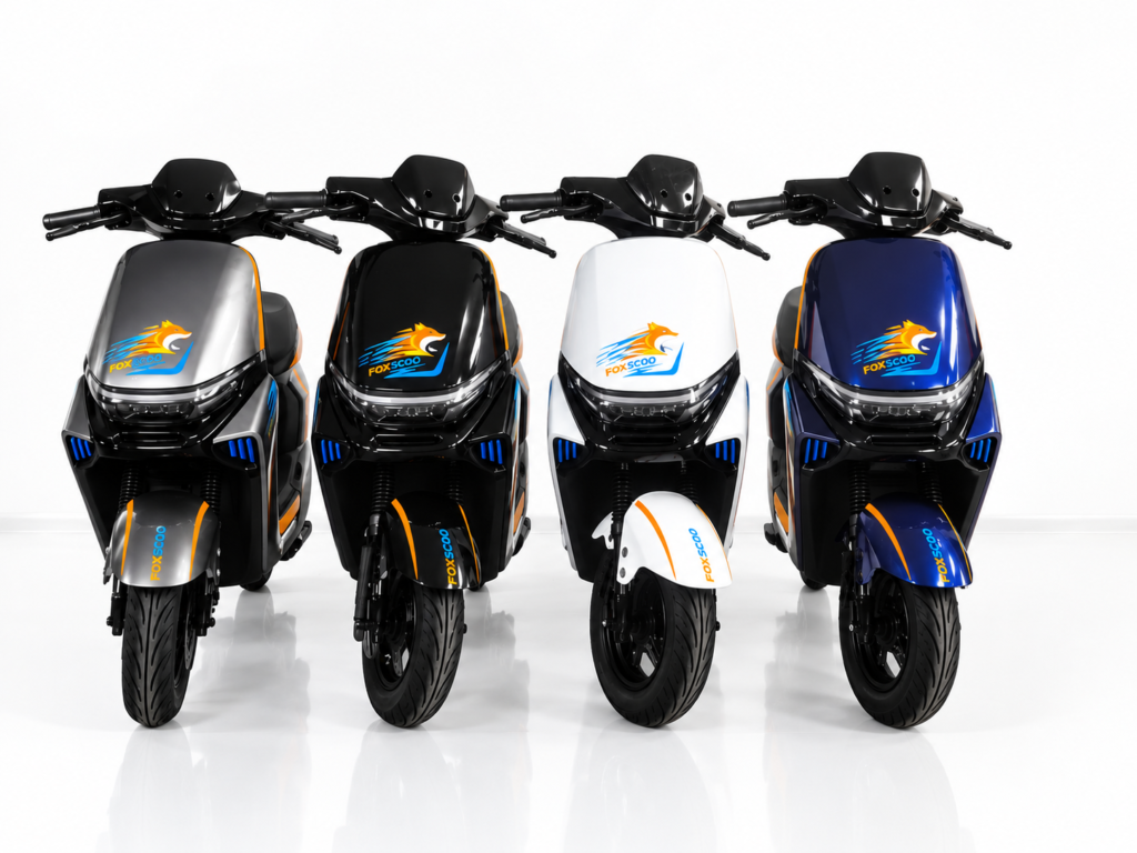 Y2‑Scooter Elétrico | Veículo de Mobilidade Urbana (Cinza prata)