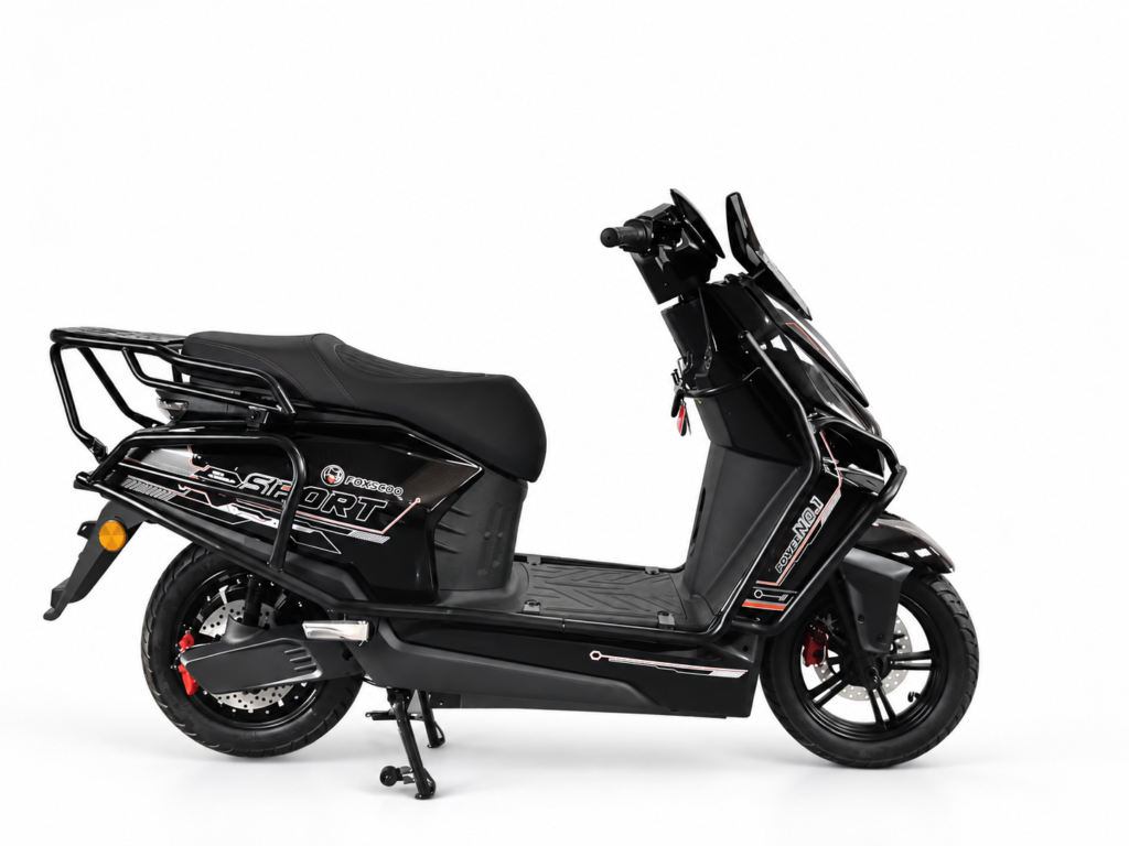 Y4-Scooter Elétrica 60V 24Ah (Preto )