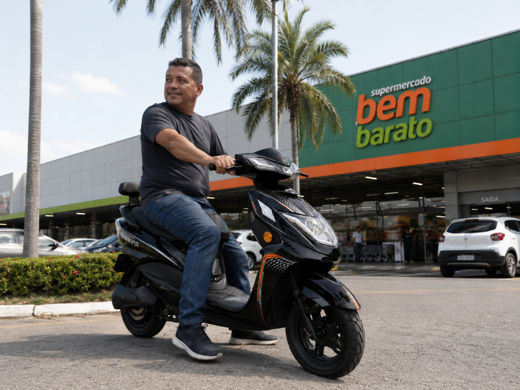 Y5 Scooter Elétrica 60V 24Ah