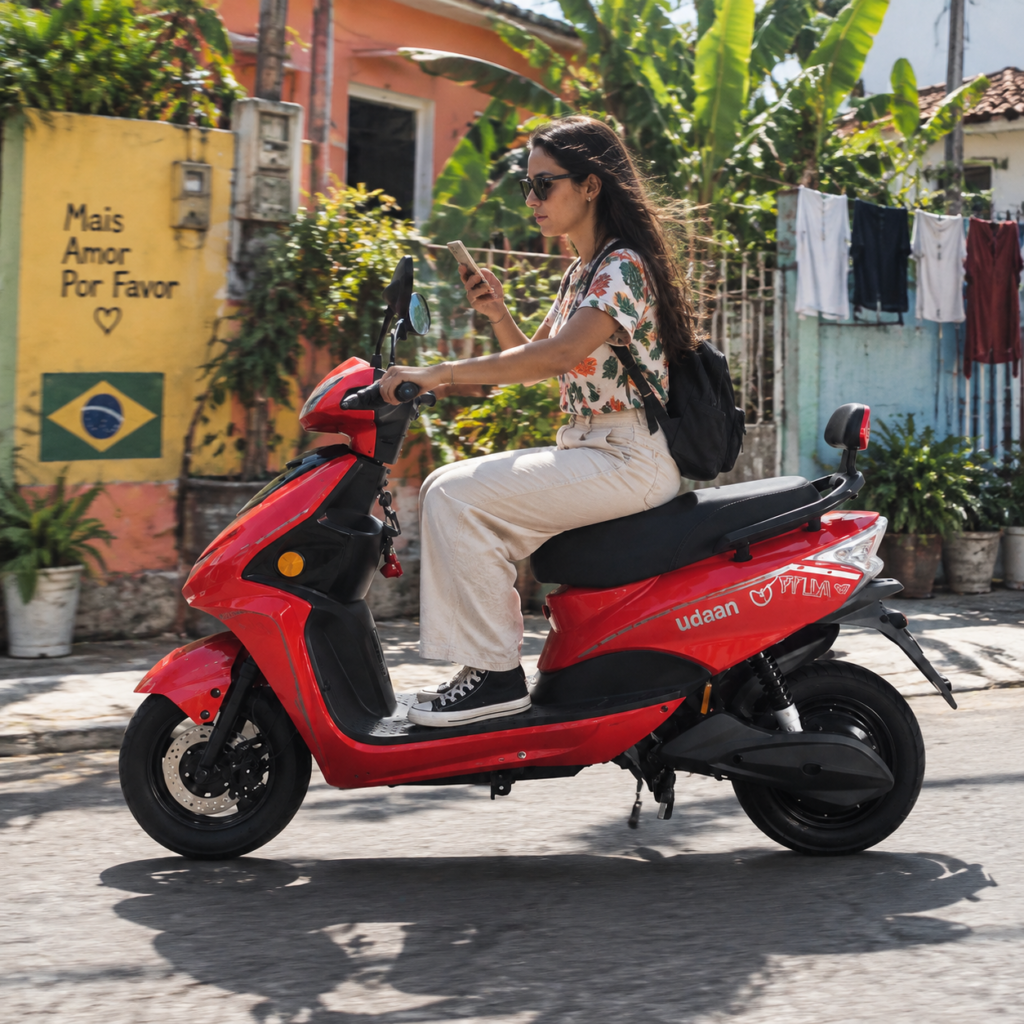 Y5 Scooter Elétrica 60V 24Ah（Branco Brilhante）