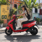 Y5 Scooter Elétrica 60V 24Ah（Branco Brilhante）