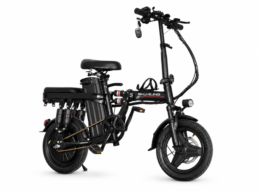 A10-Bicicleta Elétrica Dobrável