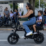A10-Bicicleta Elétrica Dobrável