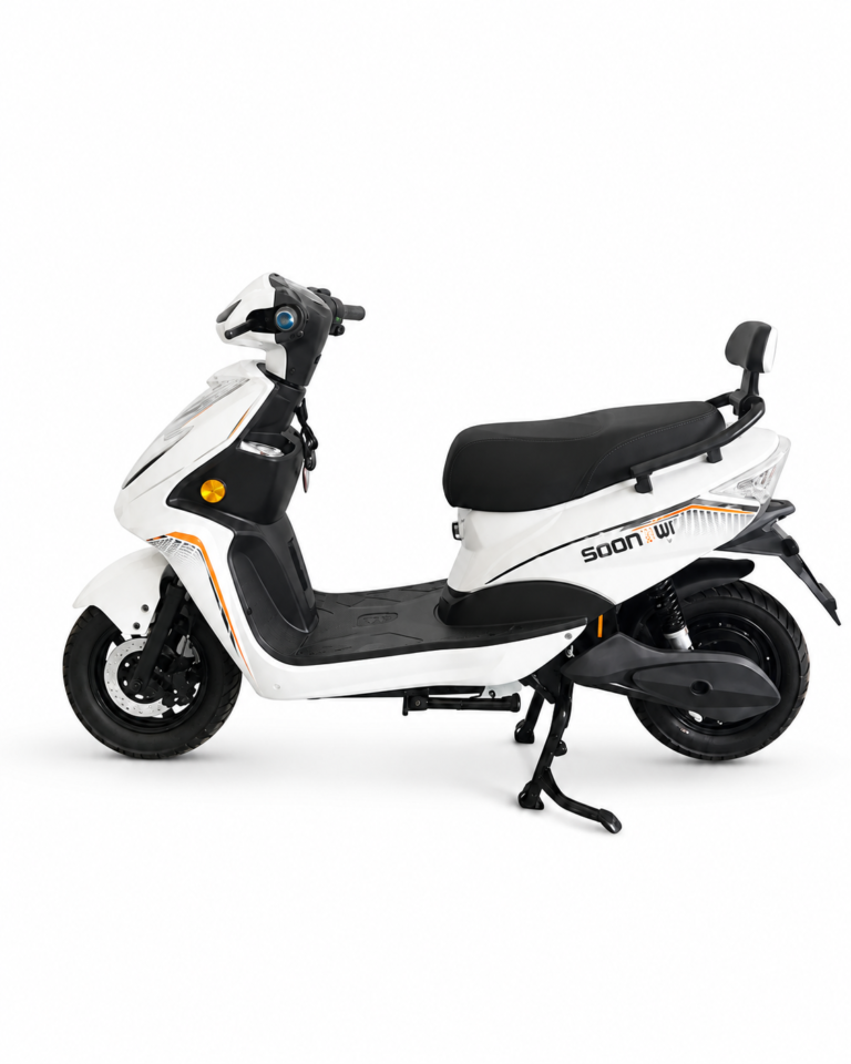 Y5 Scooter Elétrica 60V 24Ah（Branco Brilhante）