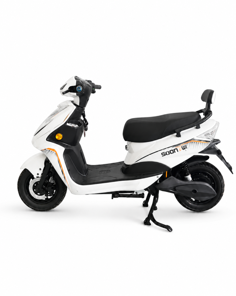 Y5 Scooter Elétrica 60V 24Ah（Branco Brilhante）