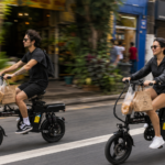 A10-Bicicleta Elétrica Dobrável