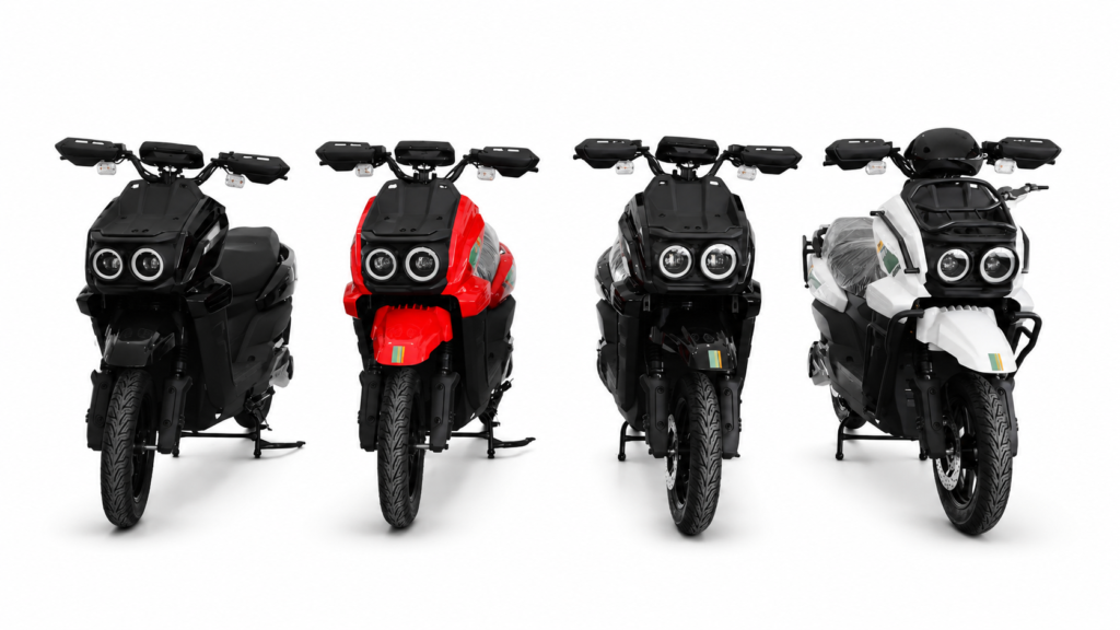 Y3‑Scooter Elétrica, Freio a Disco Duplo, Amortecedor Ajustável（Preto Fosco）
