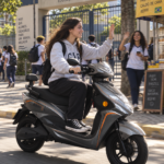 Y5 Scooter Elétrica 60V 24Ah（Branco Brilhante）