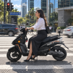 Y5 Scooter Elétrica 60V 24Ah（Branco Brilhante）