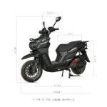 Y3‑Scooter Elétrica, Freio a Disco Duplo, Amortecedor Ajustável（Preto Fosco）
