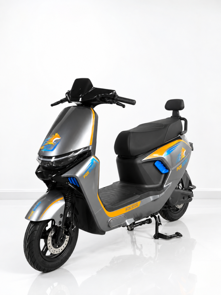 Y2‑Scooter Elétrico | Veículo de Mobilidade Urbana (Cinza prata)
