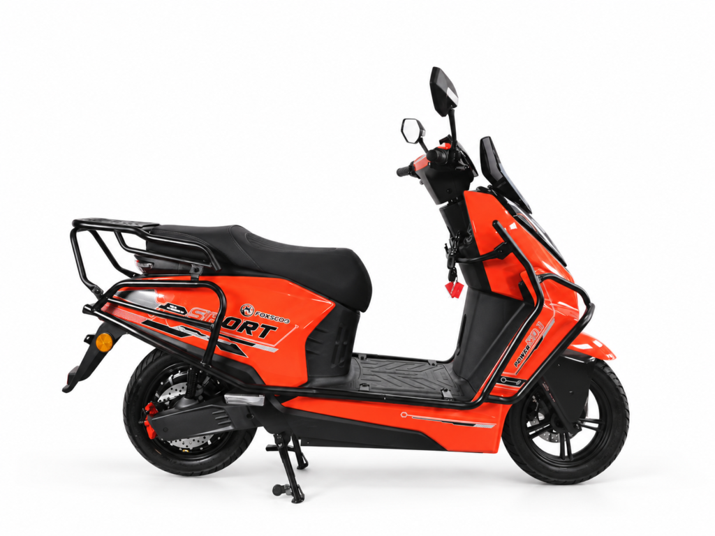 Y4-Scooter Elétrica 60V 24Ah（Laranja）