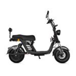 M8 -Bicicleta Elétrica 2000W 60V 24Ah, Dupla Suspensão, Freio a Disco Hidráulico (Preto)
